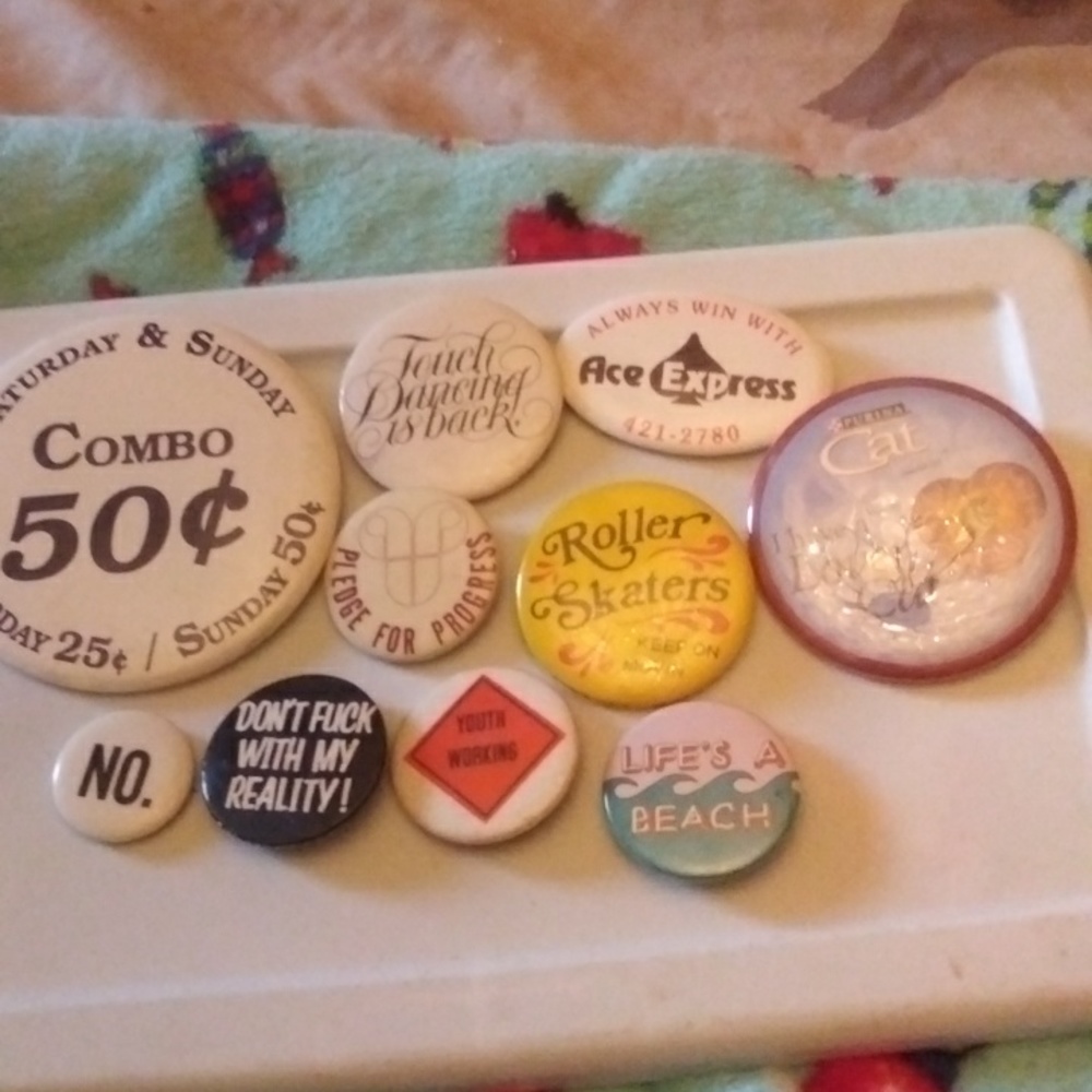 Button pins
